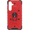 Vivid Ring Rugged Armor Case Samsung Galaxy S24 Red - (CS-CS-Rag Case 6-2403004)