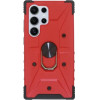 Vivid Ring Rugged Armor Case Samsung Galaxy S24 Ultra Red - (CS-CS-Rag Case 6-2403006)
