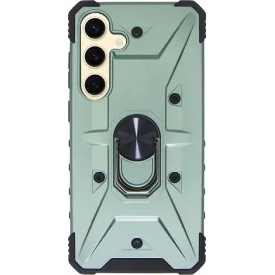 Vivid Ring Rugged Armor Case Samsung Galaxy S24+ Green - (CS-CS-Rag Case 6-2403002)
