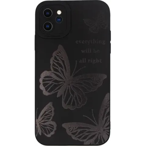 Vivid Silicone Case Apple Iphone 11 Pro Max Butterfly - (CS-BURF-2403003)