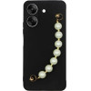 Vivid Silicone Case Pearl Chain Redmi 13C Black - (CS-Sp Case 5-2403006)