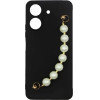 Vivid Silicone Case Pearl Chain Redmi 13C Black - (CS-Sp Case 5-2403006)