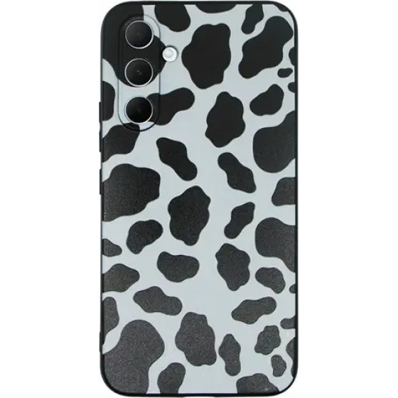 Vivid Silicone Case Samsung Galaxy A35 5G Leopard Black - (CS-Lpr B-2403009)