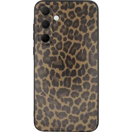 Vivid Silicone Case Samsung Galaxy A35 5G Leopard Yellow - (CS-Lpr C-2403005)