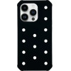 Vivid Silicone Pins Case Apple Iphone 15 Pro Max Black - (CS-Pbrd 1-2403005)