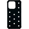 Vivid Silicone Pins Case Apple Iphone 15 Pro Max Black - (CS-Pbrd 1-2403005)