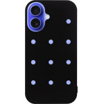 Vivid Silicone Pins Case Apple Iphone 16 Black - (CS-PBRD-2401001)