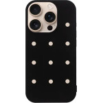 Vivid Silicone Pins Case Apple Iphone 16 Pro Black - (CS-PBRD-2401002)