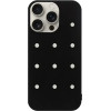 Vivid Silicone Pins Case Apple Iphone 16 Pro Max Black - (CS-PBRD-2401003)