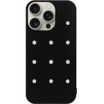Vivid Silicone Pins Case Apple Iphone 16 Pro Max Black - (CS-PBRD-2401003)