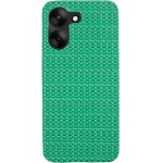 Vivid Woven Pattern Case Redmi 13C Green - (CS-Eth Case 2-2403001)