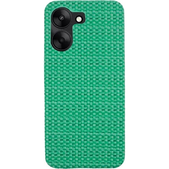 Vivid Woven Pattern Case Redmi 13C Green - (CS-Eth Case 2-2403001)