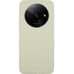 Vivid Woven Pattern Case Redmi A3 Beige - (CS-Eth Case 1-2403002)