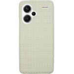 Vivid Woven Pattern Case Redmi Note 13 Pro+ 5G Beige - (CS-Eth Case 1-2403004)