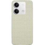 Vivid Woven Pattern Case Redmi Note 13 Pro/Poco X6 5G Beige - (CS-Eth Case 1-2403008)
