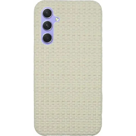Vivid Woven Pattern Case Samsung Galaxy A54 5G Beige - (CS-Eth Case 1-2403007)