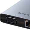 Baseus Hub 13in1 Portaljoy USB-C To HDMI+DP+VGA+C+USB+PD+RJ45+SD/TF+3.5mm (grey) - (B00053002811-01)