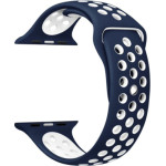 Contact Ksix Replacement Band For Urban 4 White Blue - (B0930SP08)