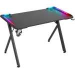Defender Gaming Desk Table Rgb Gamer Black - (64330)