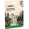 Emtec Memory Card Sd UHS-I U1 V10 Outdoor 32GB Class 10 - (ECMSD32GHCU1OR)