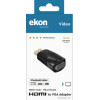 SBS Ekon By Vga To Hdmi Adapter With 3.5 Jack - (ECITADHDMIVGAK)