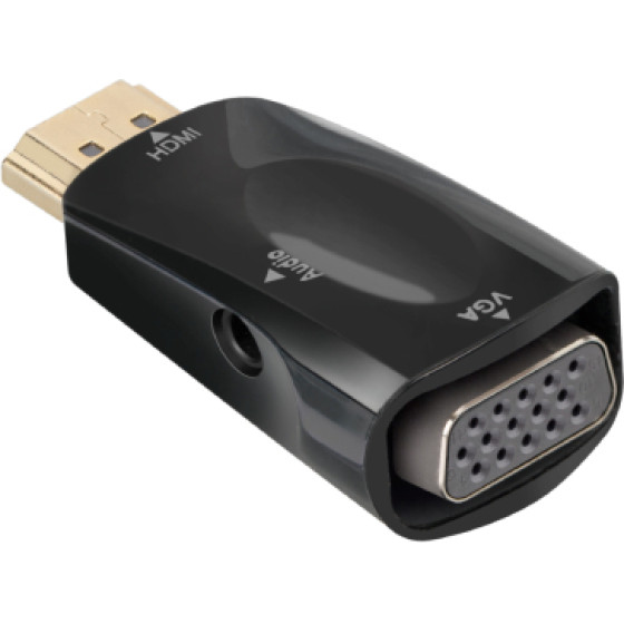SBS Ekon By Vga To Hdmi Adapter With 3.5 Jack - (ECITADHDMIVGAK)