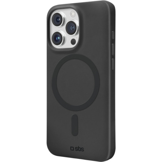 SBS Instict Mag Cover Iphone 16 Pro Max Black Backcover - (INSTMAGIP1667P)