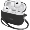 SBS Silicone Case Airpods Pro 2 (1st And 2nd Gen) Black - (TEAPPRO2K)