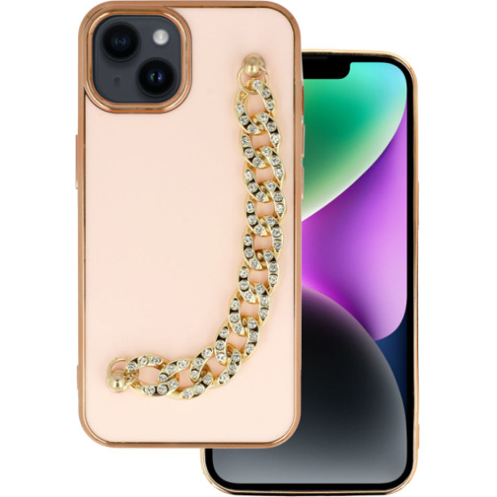 Senso Spd Chain Diamond Iphone 14 Pro Light Pink - (SESCDIP14PLP)