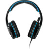 Spirit Of Gamer Sog Xpert Stereo Headphones Mic Jack 3.5mm Pc / PS3 / PS4 / Xbox 360 / Xbox One / Nintendo Switch Bl - (MIC-U922BL)