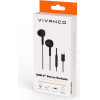 Vivanco Stereo Handsfree With Type C Plug Black - (64120)