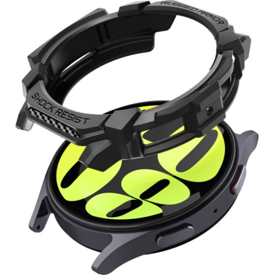 Spigen Rugged Armor Samsung Watch 7 (44MM) Black - (ACS08337)