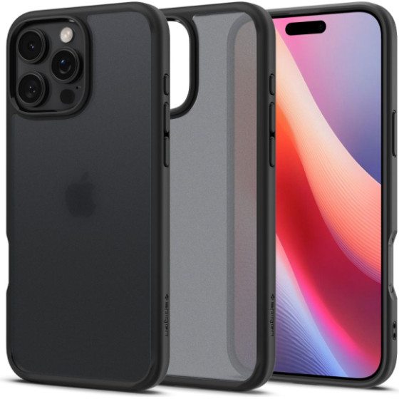 Spigen Ultra Hybrid Iphone 16 Pro Frost Black Backcover - (ACS08124)