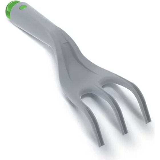 Prosperplast Fork Plus Rake 105x273mm Grey - (INGRAB-4C)