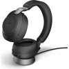 Jabra Evolve2 85 Stereo Ms & Charging Cradle & Link 380 USB-C Black - (28599-999-889)