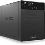 RaidSonic Icy Box External 4x Jbod Enclosure With Esata And Usb 3.0 For 3.5'' Sata Hard Drives - (IB-3640SU3)