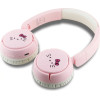 Hello Kitty Face Logo Bluetooth On-Ear Headphones - Pink - (Hel000163-0)