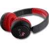 Hello Kitty Face Logo Bluetooth On-Ear Headphones - Red - (Hel000162-0)