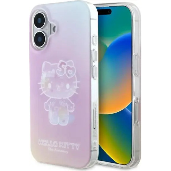 Hello Kitty IML 50th Anniversary Magsafe iPhone 16 Case - Pink - (Hel000132-0)