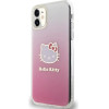 Hello Kitty IML Gradient Electrop Kitty Head Case for iPhone 11 / Xr - Pink - (Hel000002-0)