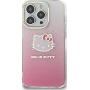 Hello Kitty IML Gradient Electrop Kitty Head case for iPhone 14 Pro - pink - (Hel000014-0)