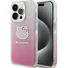 Hello Kitty IML Gradient Electrop Kitty Head case for iPhone 15 Pro Max - pink - (Hel000038-0)