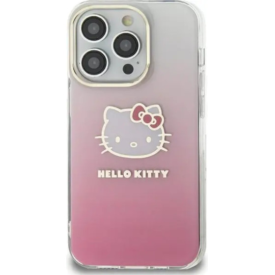 Hello Kitty IML Gradient Electrop Kitty Head case for Samsung Galaxy A55 - pink - (Hel000131-0)