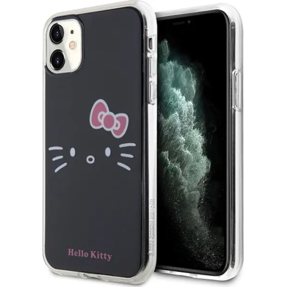 Hello Kitty IML Kitty Face case for iPhone 11 / Xr - black - (Hel000005-0)