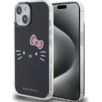 Hello Kitty IML Kitty Face case for iPhone 15 - black - (Hel000036-0)