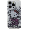Hello Kitty IML Kitty On Bricks Graffiti case for iPhone 14 Pro - white - (Hel000021-0)