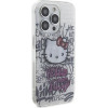 Hello Kitty IML Kitty On Bricks Graffiti case for iPhone 14 Pro - white - (Hel000021-0)