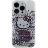 Hello Kitty IML Kitty On Bricks Graffiti case for iPhone 15 Pro - white - (Hel000031-0)