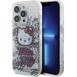 Hello Kitty IML Kitty On Bricks Graffiti case for iPhone 15 Pro Max - white - (Hel000039-0)