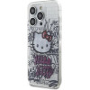 Hello Kitty IML Kitty On Bricks Graffiti case for iPhone 15 Pro Max - white - (Hel000039-0)